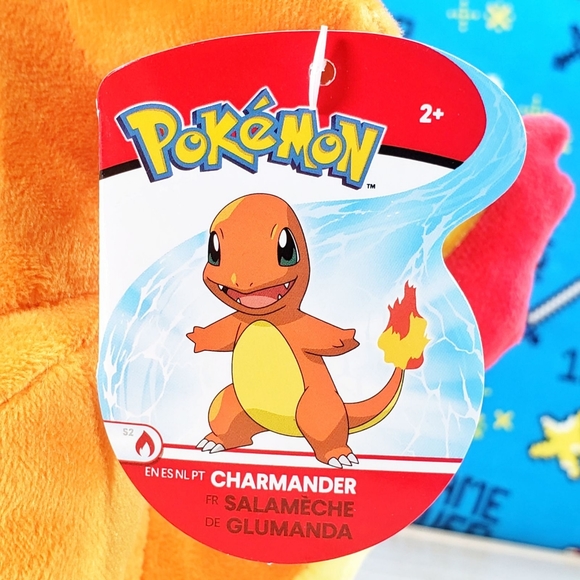 Pokemon Charmander #S2 8" UltraSoft Stuffed HTF Collectible Toy Plush NWT - Picture 9 of 10
